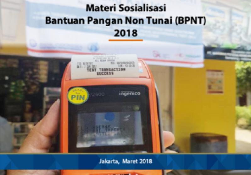 Bantuan Pangan Non Tunai (BPNT) 2018