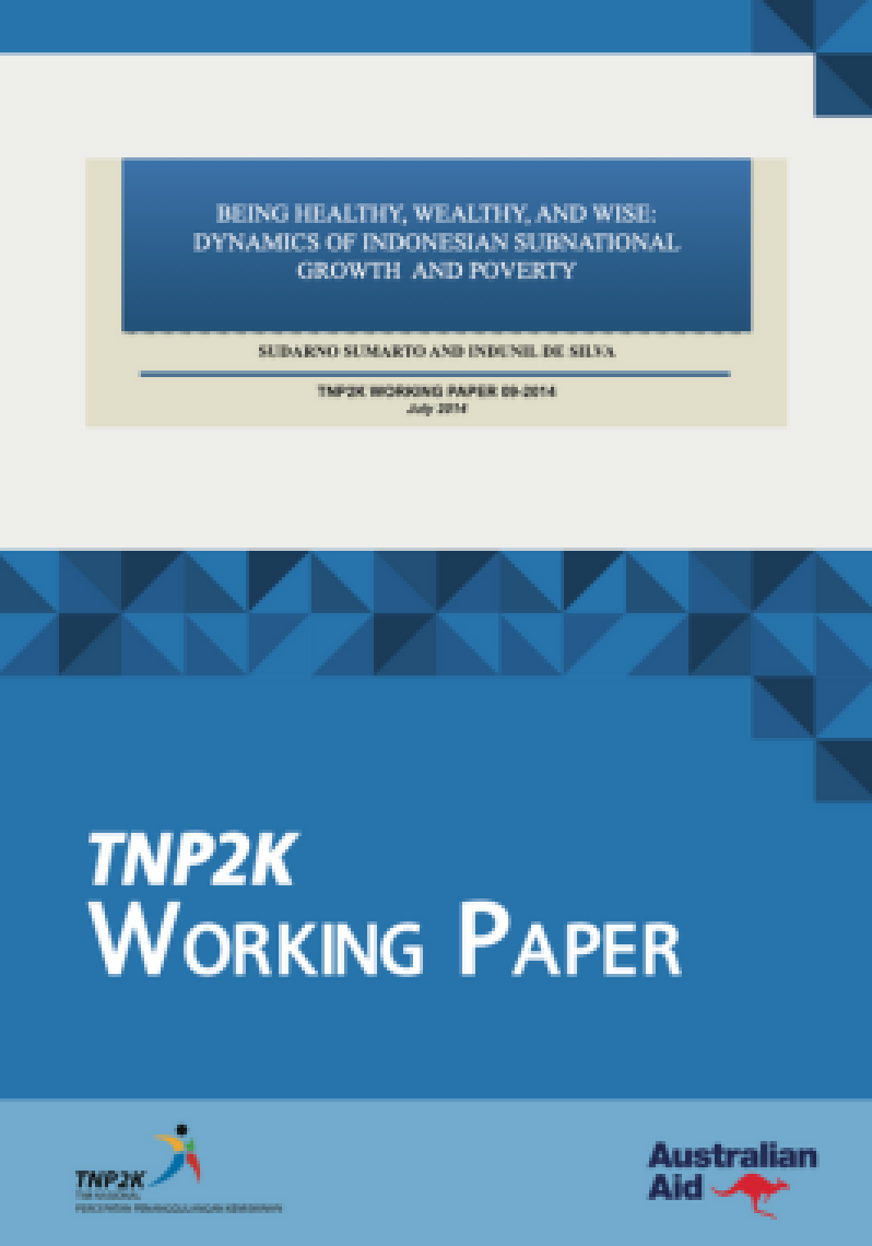 Being Healthy, Wealthy, and Wise: Dynamics of Indonesian Subnational Growth and Poverty