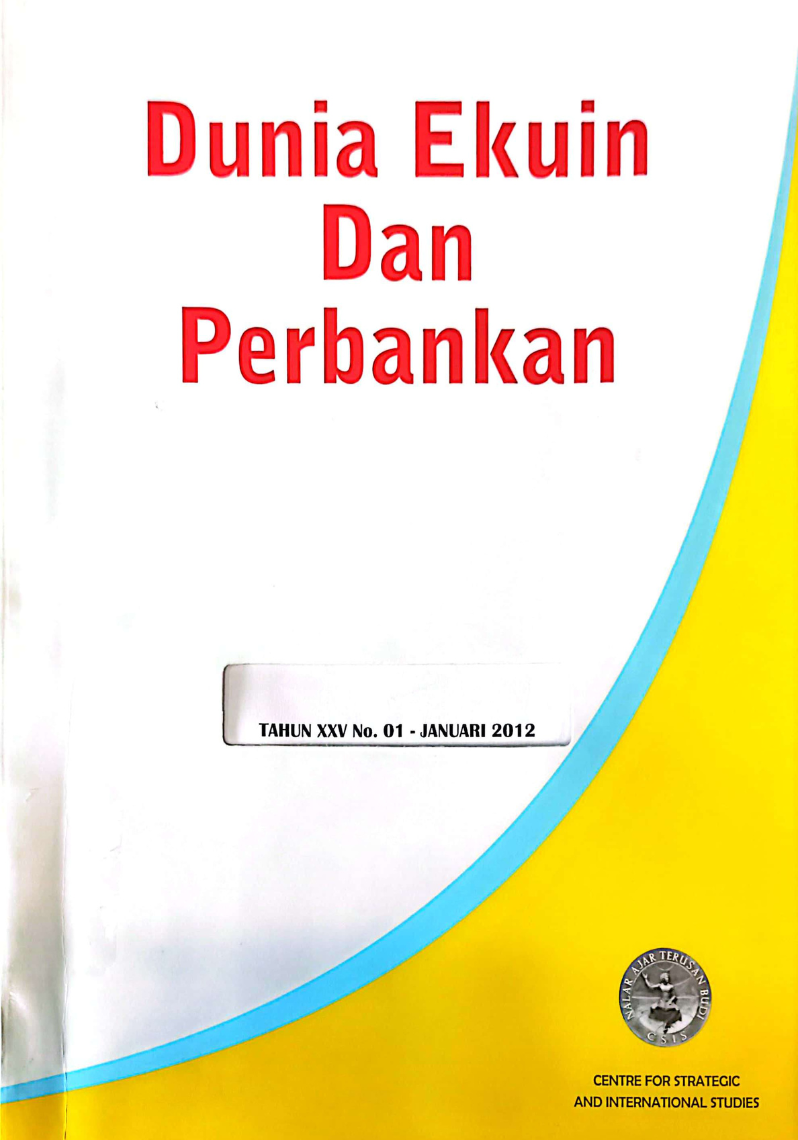 Dunia Ekuin dan Perbankan Tahun XXV No. 01 - Januari 2012