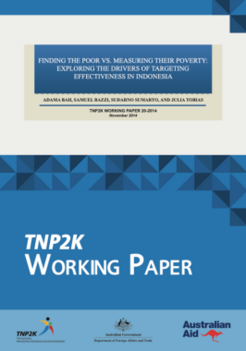 Finding The Poor Vs. Measuring Their Poverty: Exploring The Drivers of Targeting Effectiveness in Indonesia