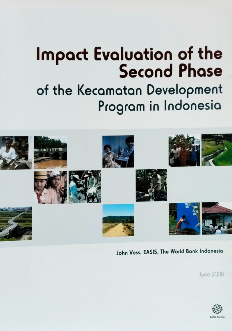 Impact Evaluation of the Second Phase of the Kecamatan Development Program in Indonesia