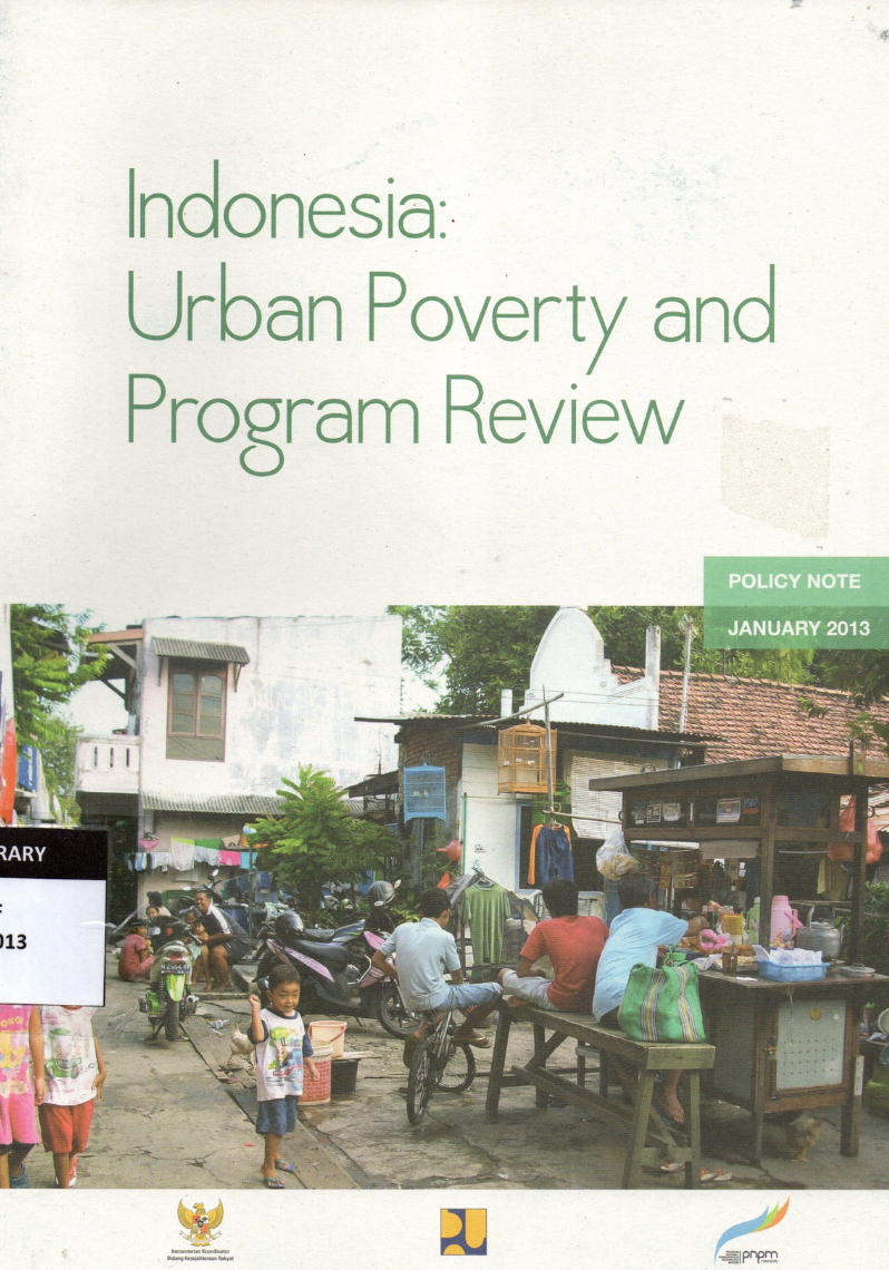 Indonesia: Urban Poverty and Program Review