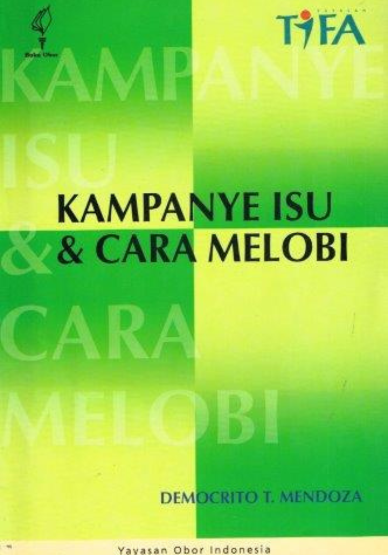 Kampanye Isu dan Cara Melobi