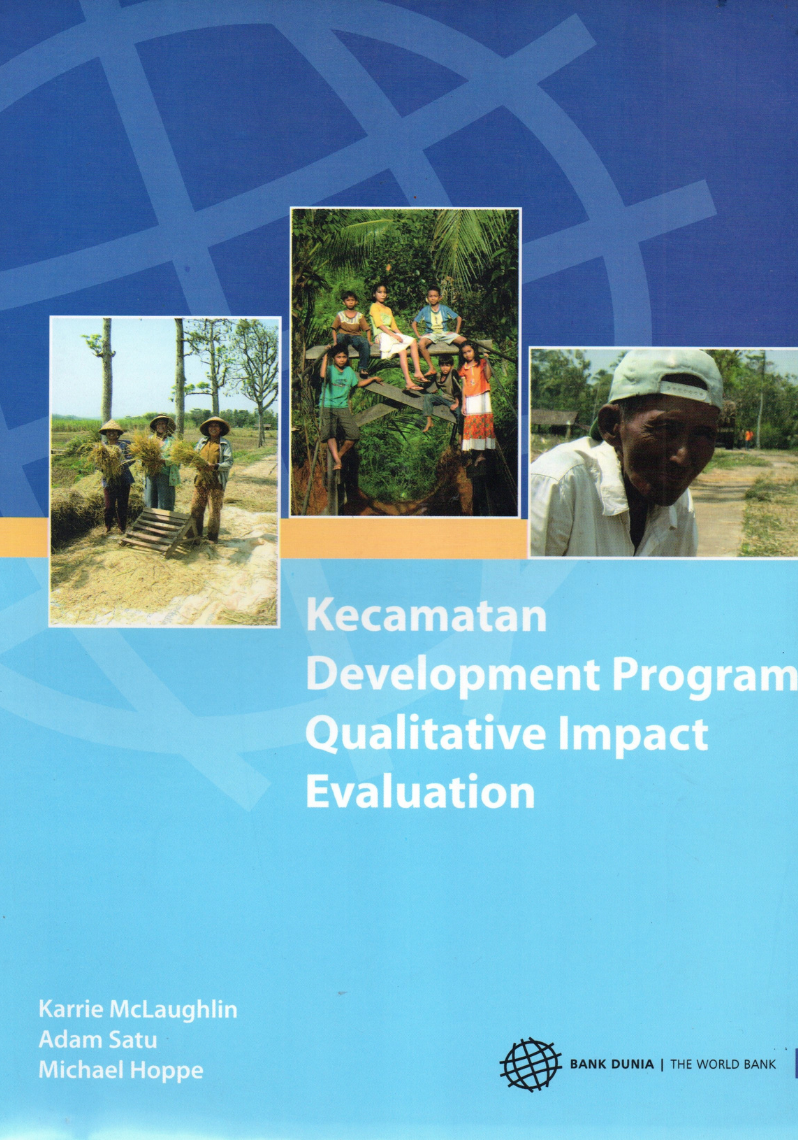 Kecamatan Development Program Qualitative Impact Evaluation