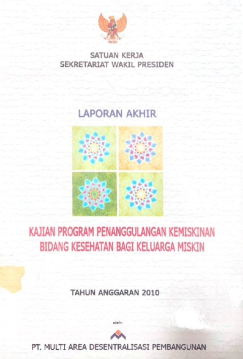 Laporan Akhir Program Penanggulangan Kemiskinan Berbasis Pemberdayaan Usaha Mikro dan Kecil