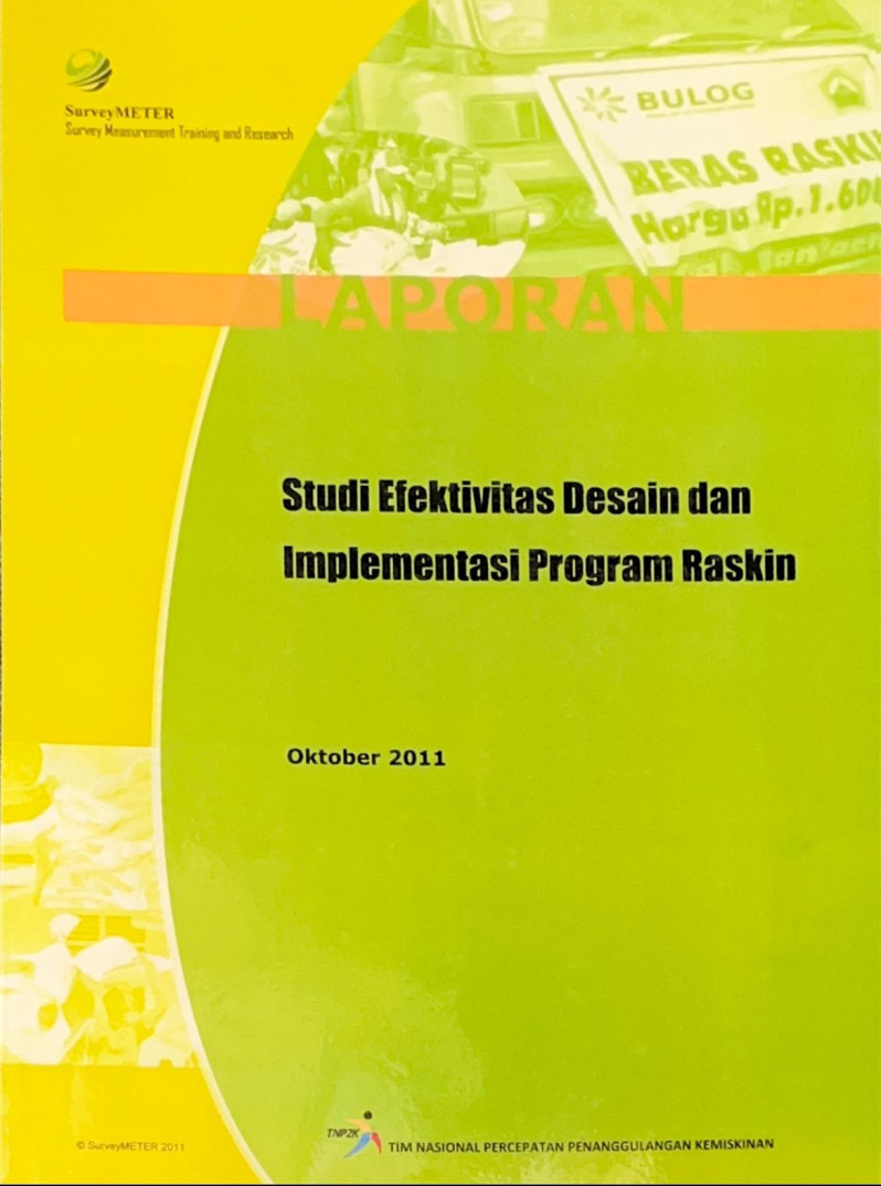 Laporan Akhir Studi Efektivitas Desain dan Implementasi Program Raskin Oktober 2011