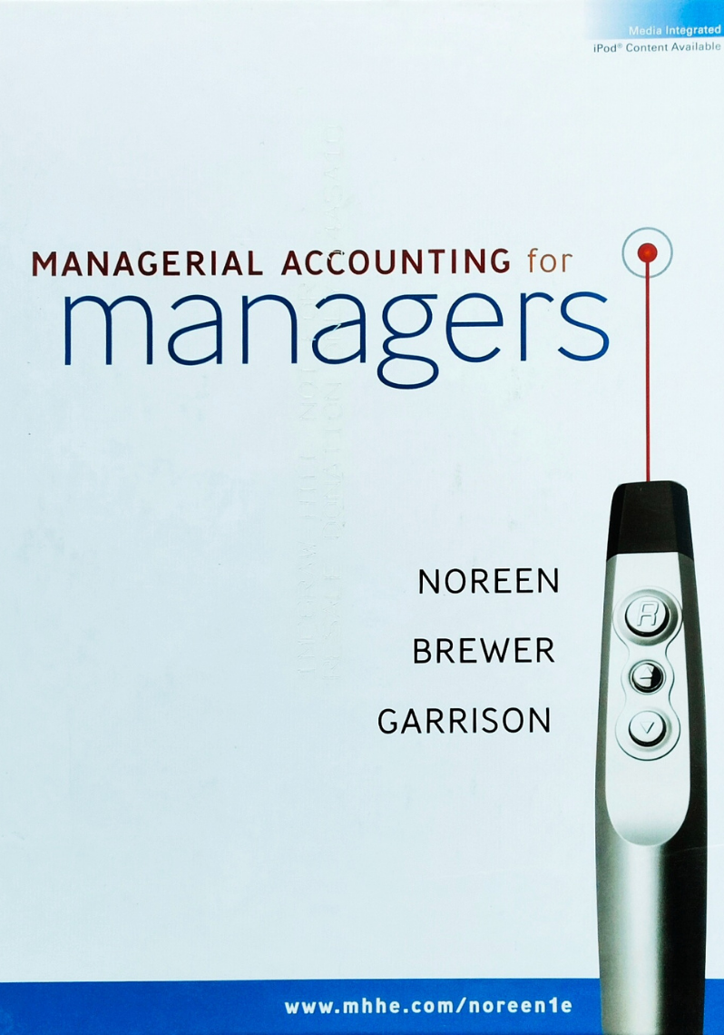 Managerial Accounting for Managers