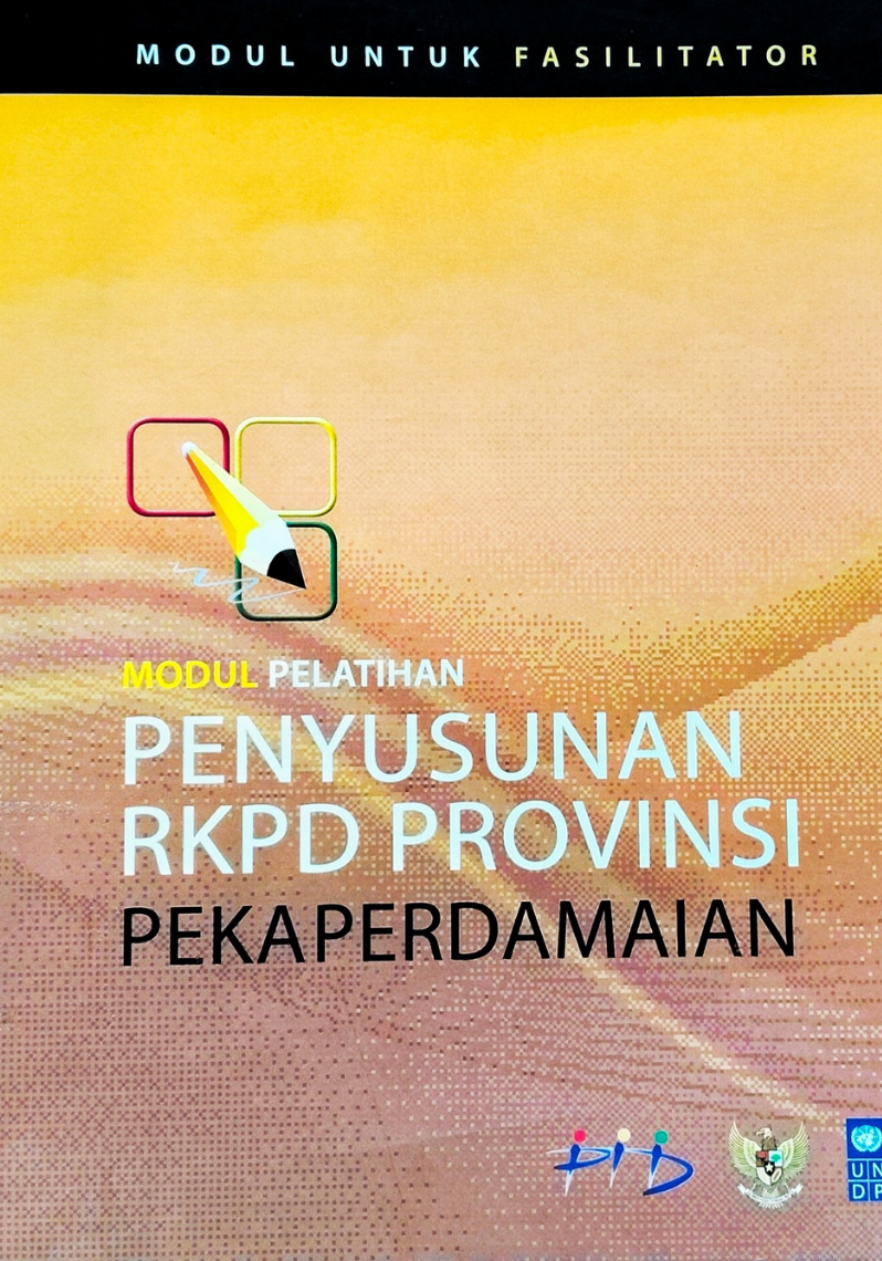 Modul Pelatihan Penyusunan RKPD Provinsi Peka Perdamaian