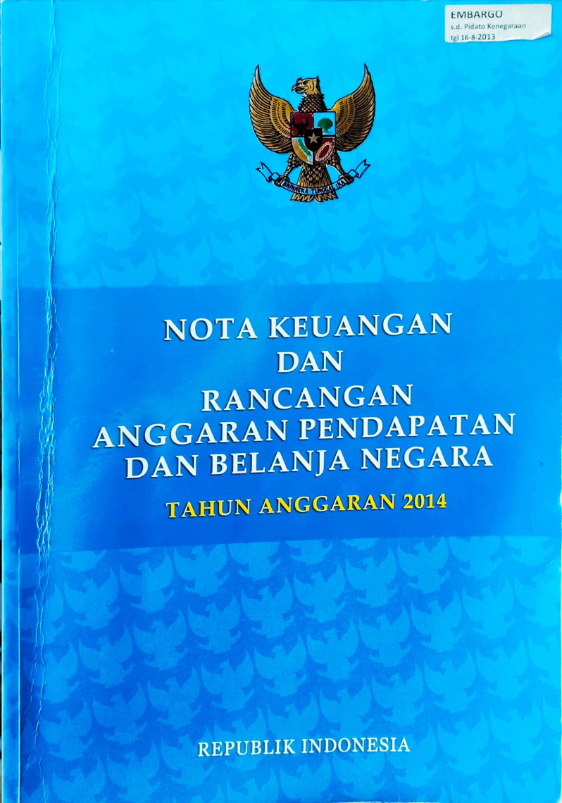 Nota Keuangan dan Rancangan Anggaran Pendapatan dan Belanja Negara Perubahan Tahun Anggaran 2014