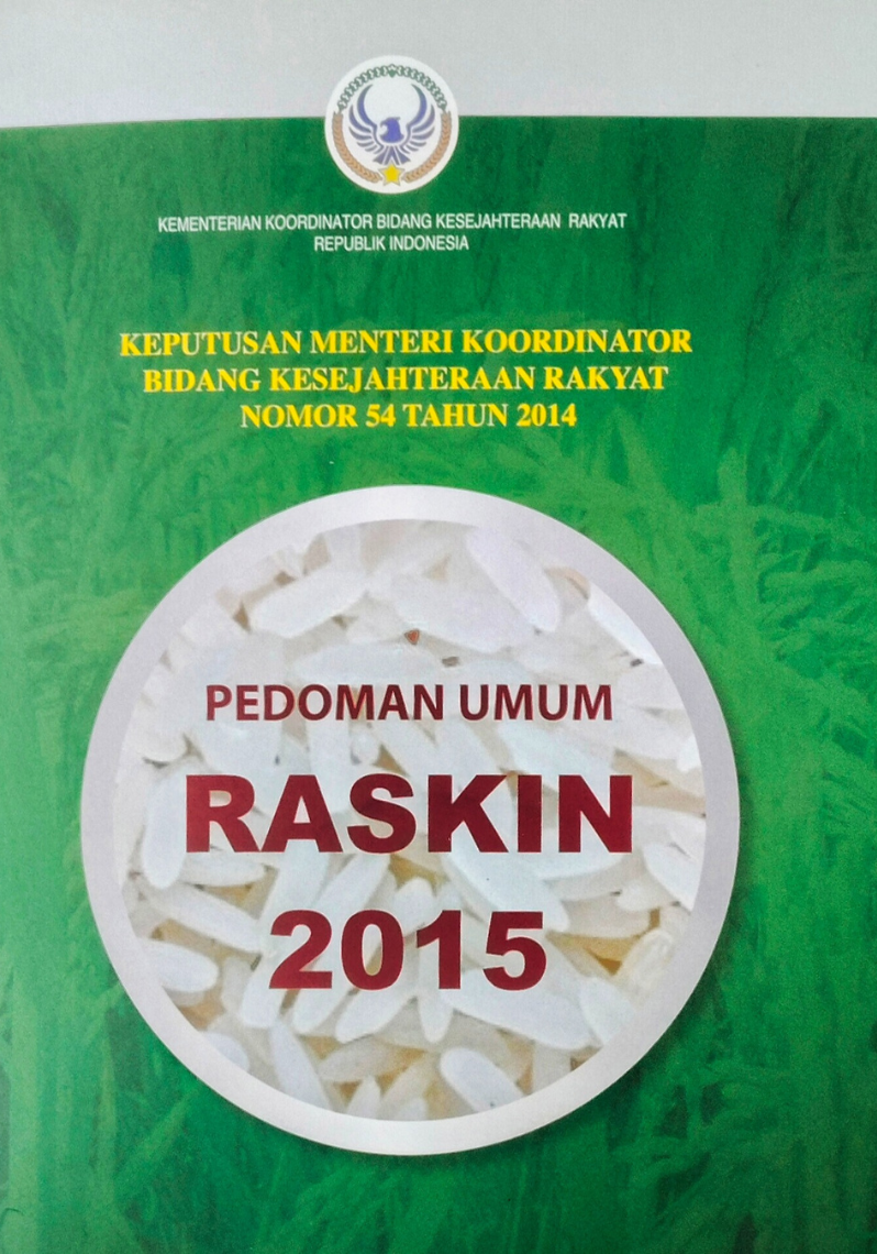 Pedoman Umum RASKIN Tahun 2015