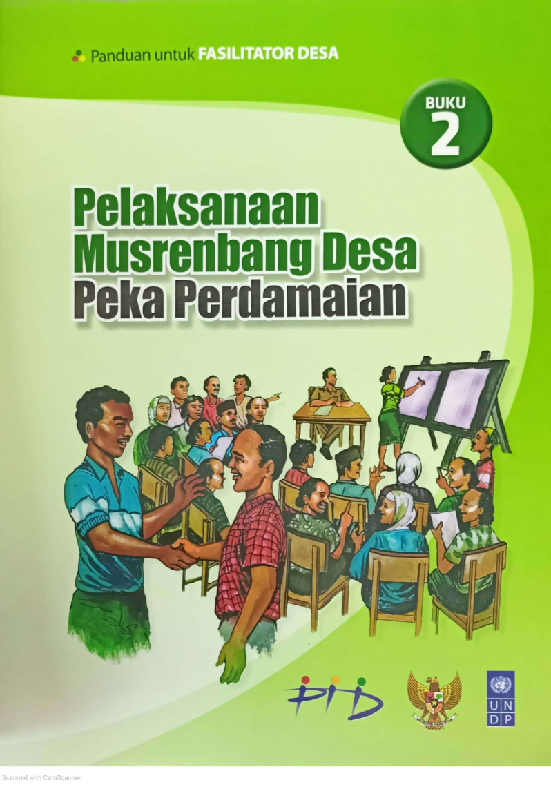 Panduan untuk Fasilitator Desa Buku 2 - Pelaksanaan Musrenbang Desa Peka Perdamaian