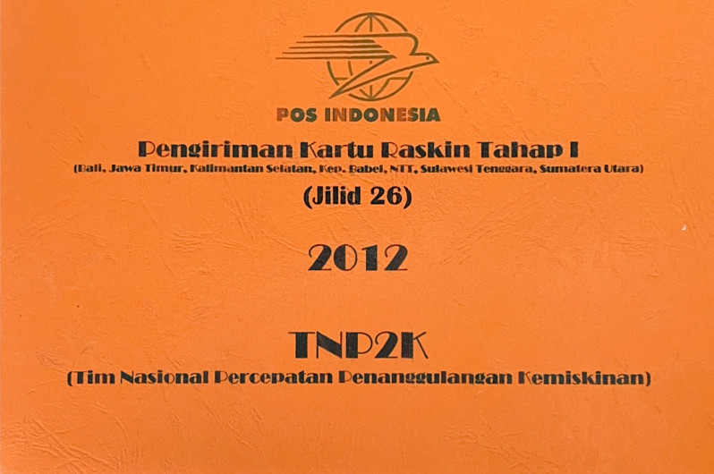 Pengiriman Kartu Raskin Tahap I (Bali, Jawa Timur, Kalimantan Selatan, Kep. Babel, NTT, Sulawesi Tenggara, Sumatera Utara) Jilid 26 2012