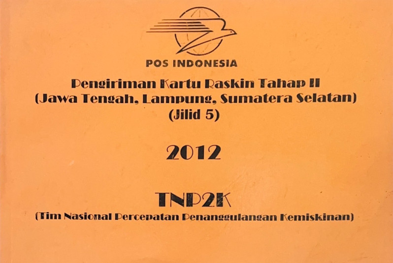 Pengiriman Kartu Raskin Tahap II (Jawa Tengah, Lampung, Sumatera Selatan) (Jilid 5) 2012