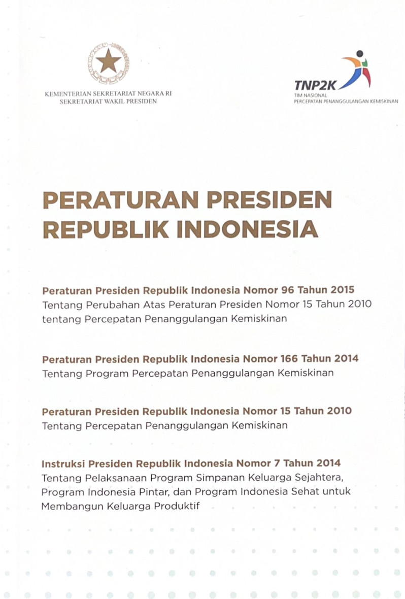 Peraturan Presiden Republik Indonesia