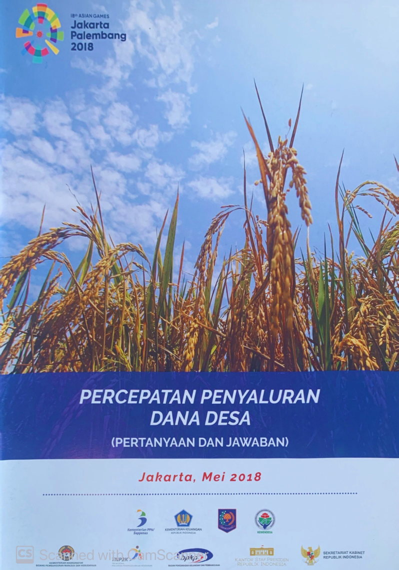 Percepatan Penyaluran Dana Desa (Pertanyaan dan Jawaban)