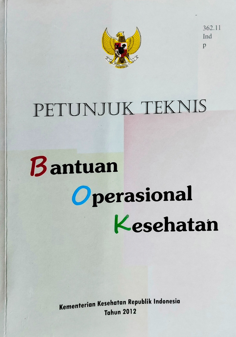 Petunjuk Teknis Bantuan Operasional Kesehatan