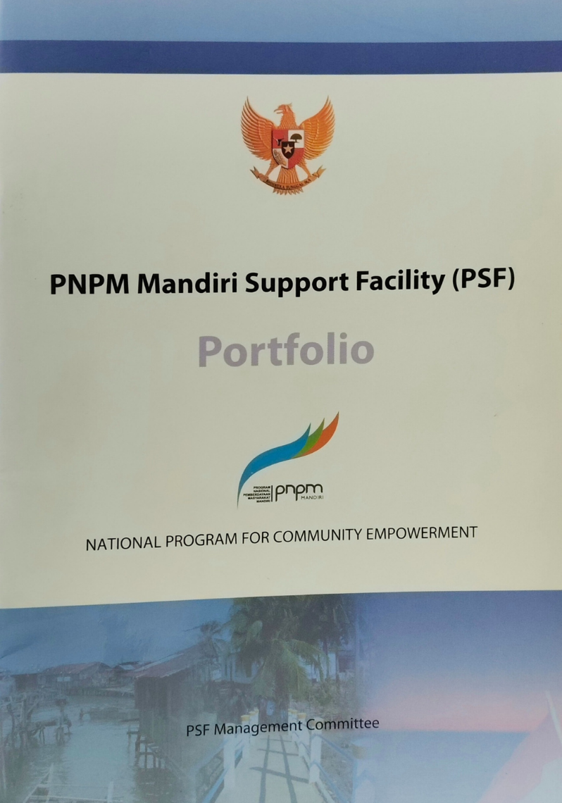 PNPM Mandiri Support Facility (PSF) Operations Manual