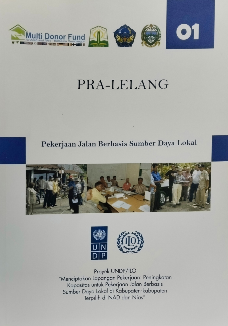 Pra-Lelang Pekerjaan Jalan Berbasis Sumber Daya Lokal