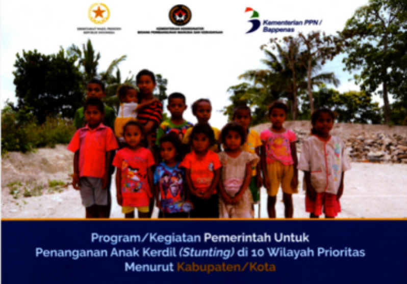 Program/ Kegiatan Penanganan Anak Kerdil (Stunting) di 10 Wilayah Prioritas Menurut Kabupaten/Kota