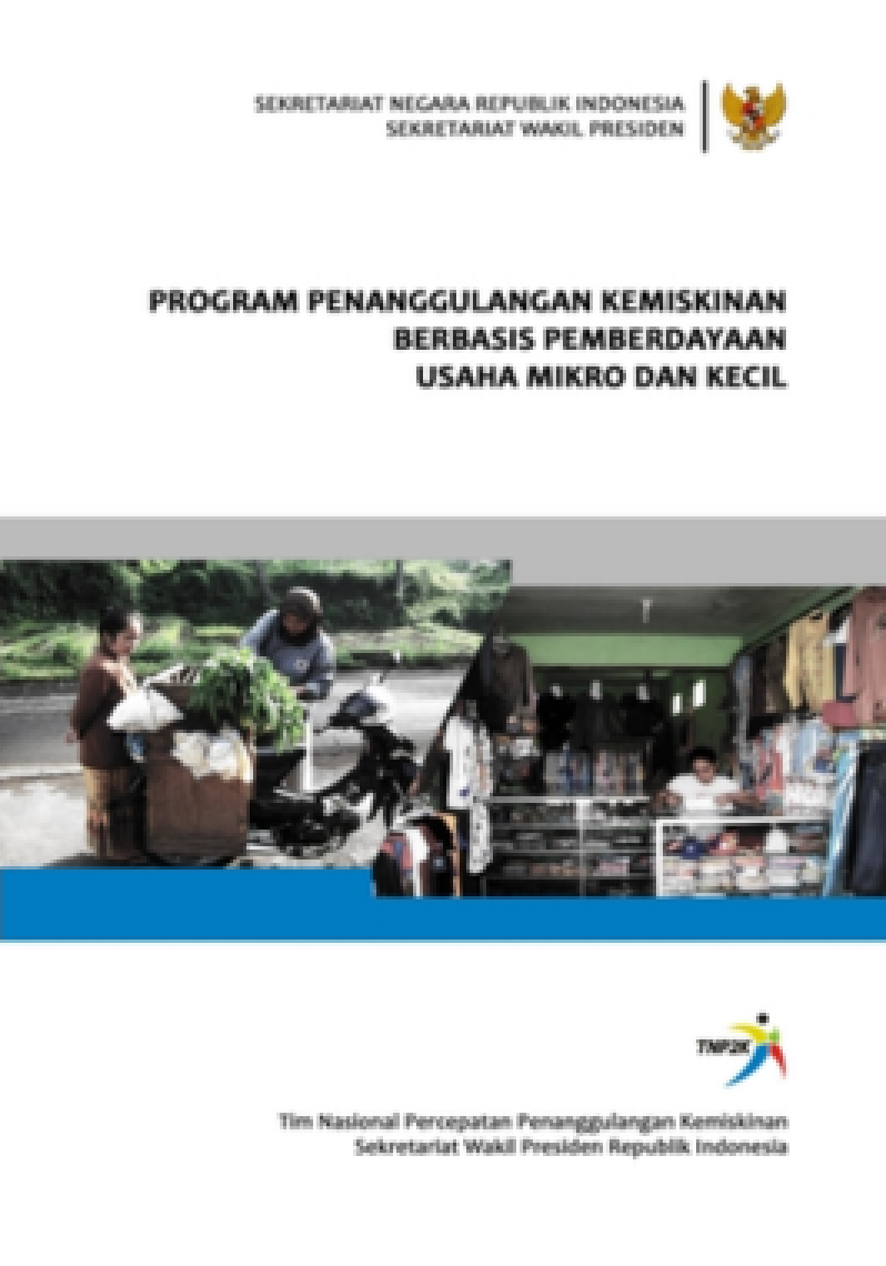 Program Penanggulangan Kemiskinan Berbasis Pemberdayaan Usaha Mikro dan Kecil