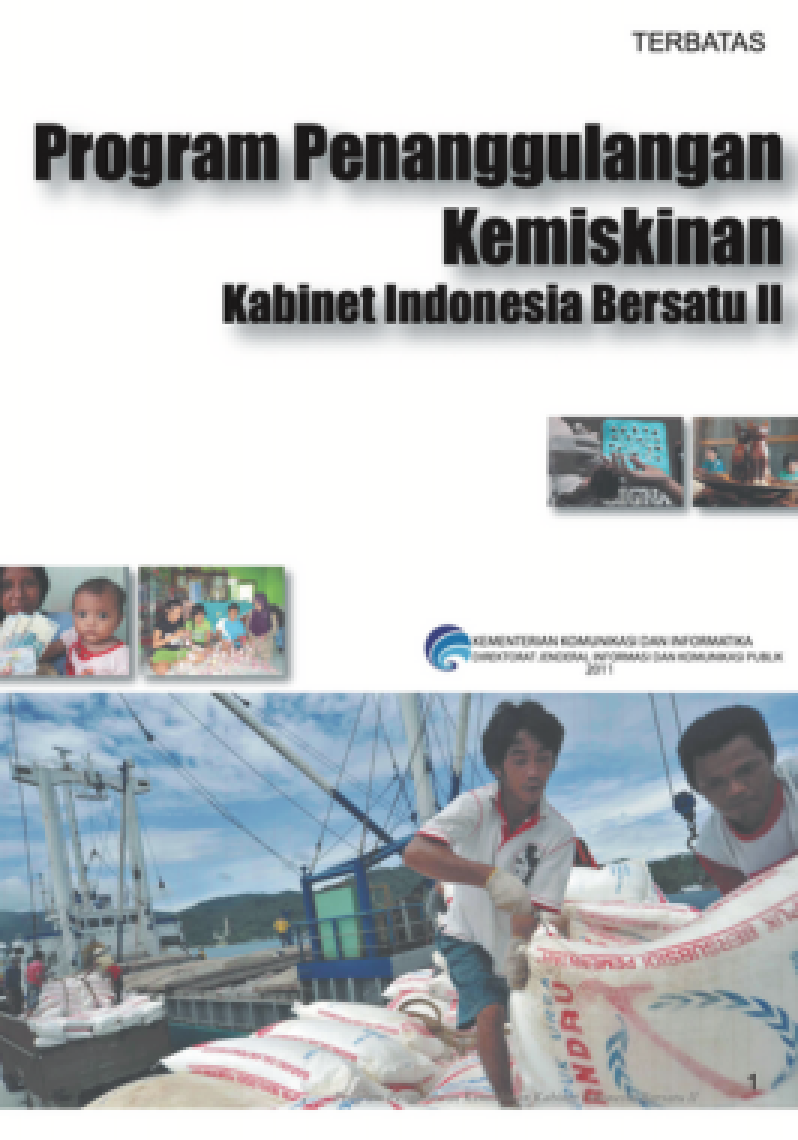 Program Penanggulangan Kemiskinan Kabinet Indonesia Bersatu II