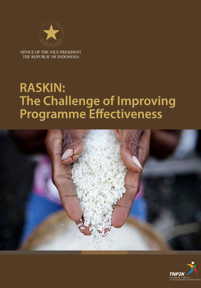 RASKIN: The Challenge Of Improving Effectiveness of Indonesia's Rice Subsidy Programme