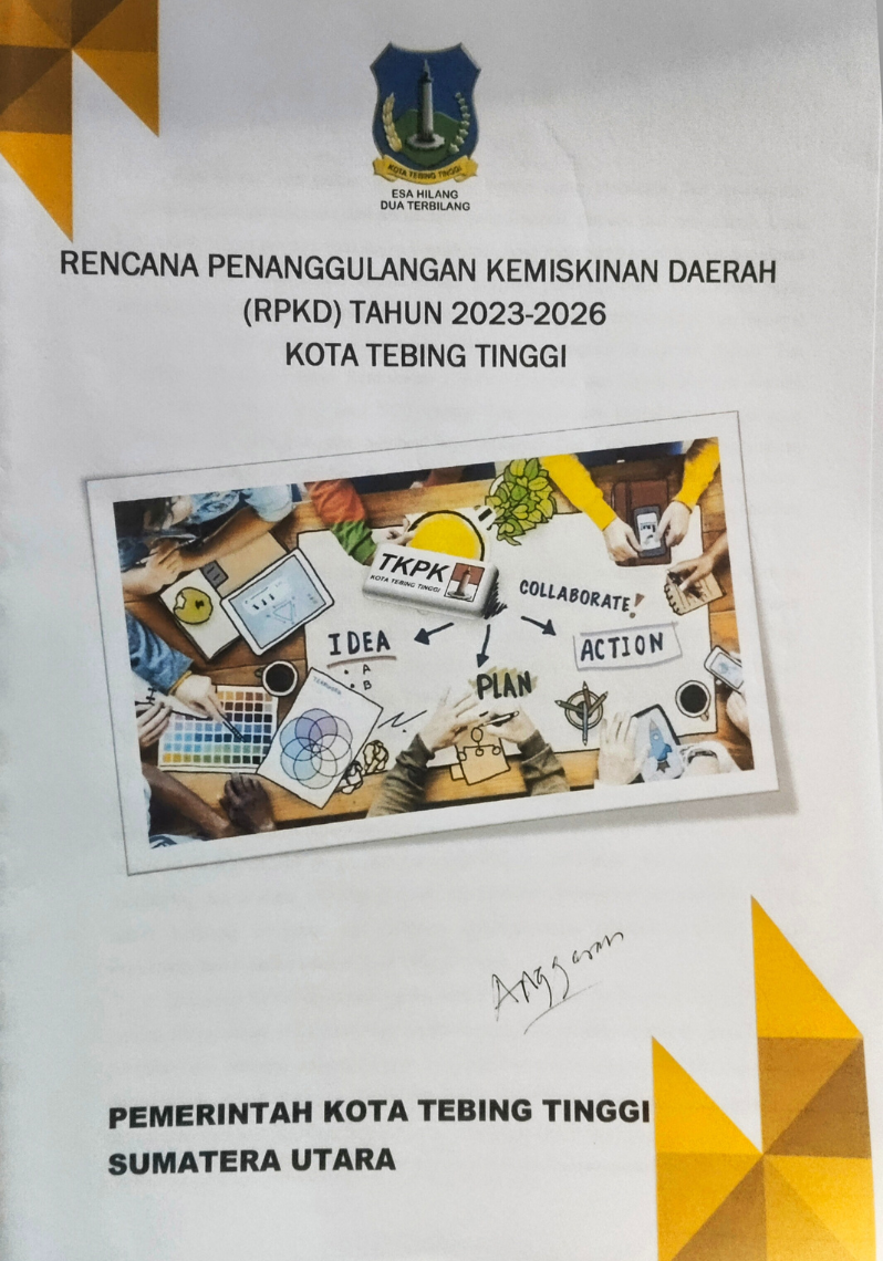 Rencana Penanggulangan Kemiskinan Daerah (RPKD) Kota Tebing Tinggi tahun 2023-2026