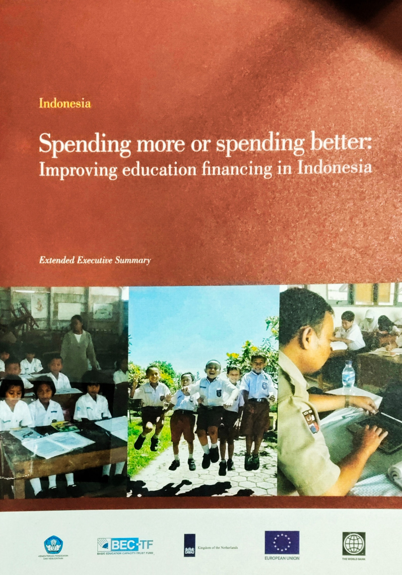 Spending more or spending better: Improving education financing in Indonesia ; Extended Executive Summary