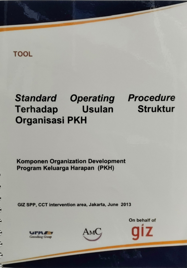 Standard Operating Procedure Terhadap usulan Struktur Organisasi PKH