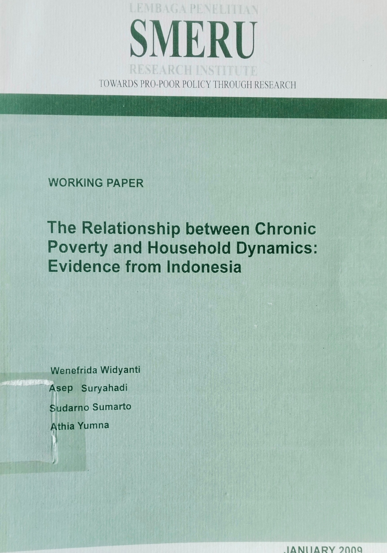 The Relationship between Chronic Poverty and Household Dynamics: Evidence from Indonesia