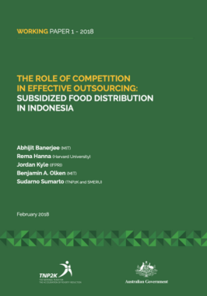 The Role of Competition in Effective Outsourcing: Subsidized Food Distribution in Indonesia