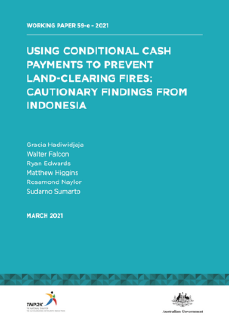 Using Conditional Cash Payments to Prevent Land-Clearing Fires: Cautionary Findings From Indonesia